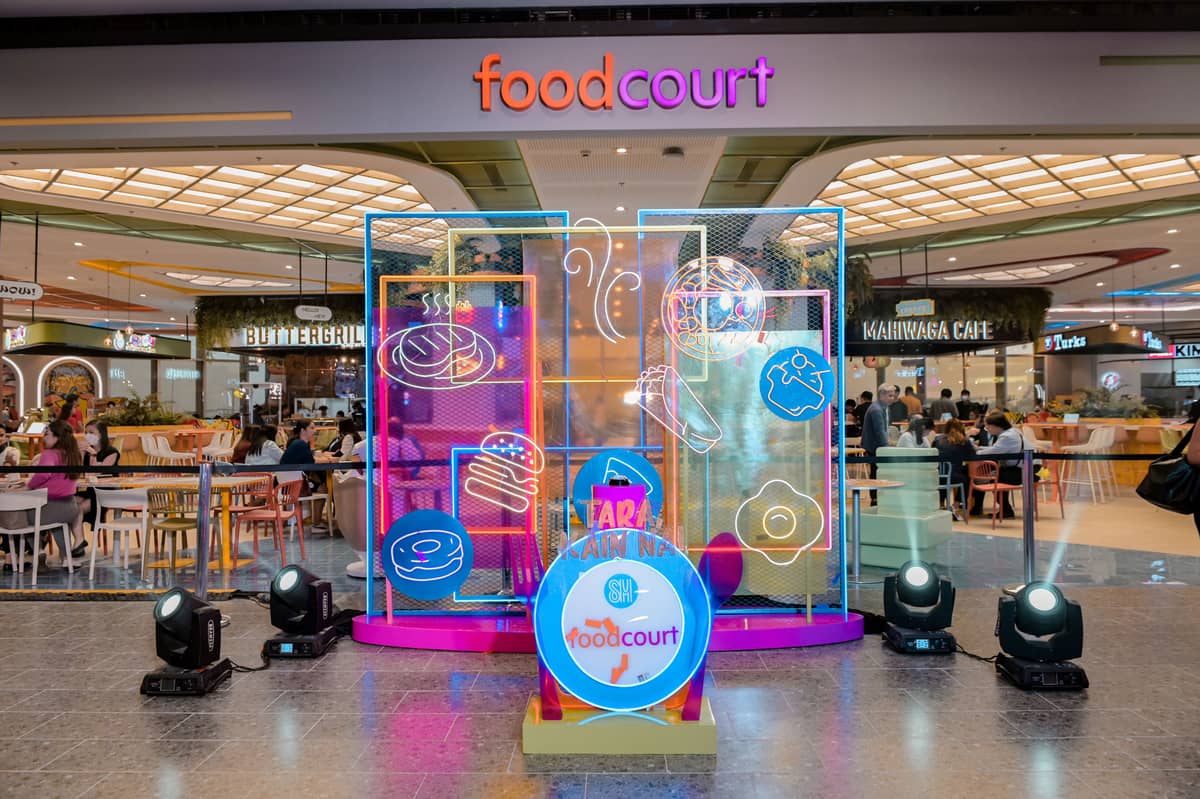 Share delicious food and enjoy good company at SM Foodcourt.